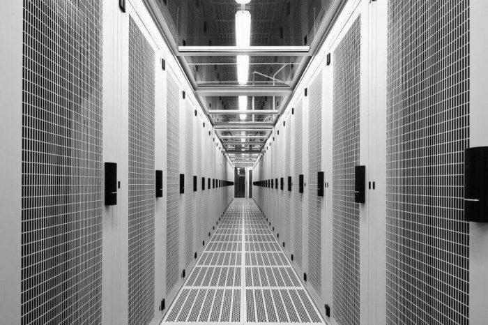 IC4 Canberra Data Center racks
