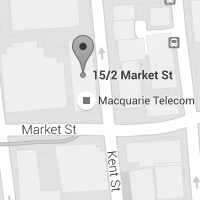 Macquarie Technology Group - Sydney office map