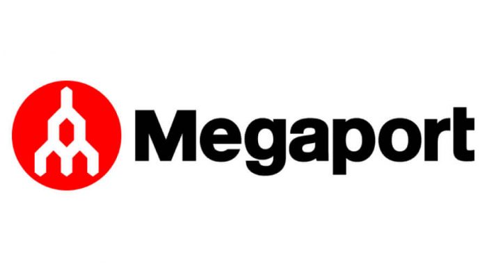 Megaport logo coloured