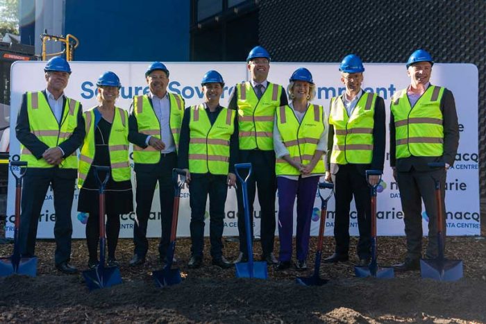 Australia’s Cyber Security Minister breaks ground at Macquarie Data Centres new AI and cloud facility | Macquarie Data Centres